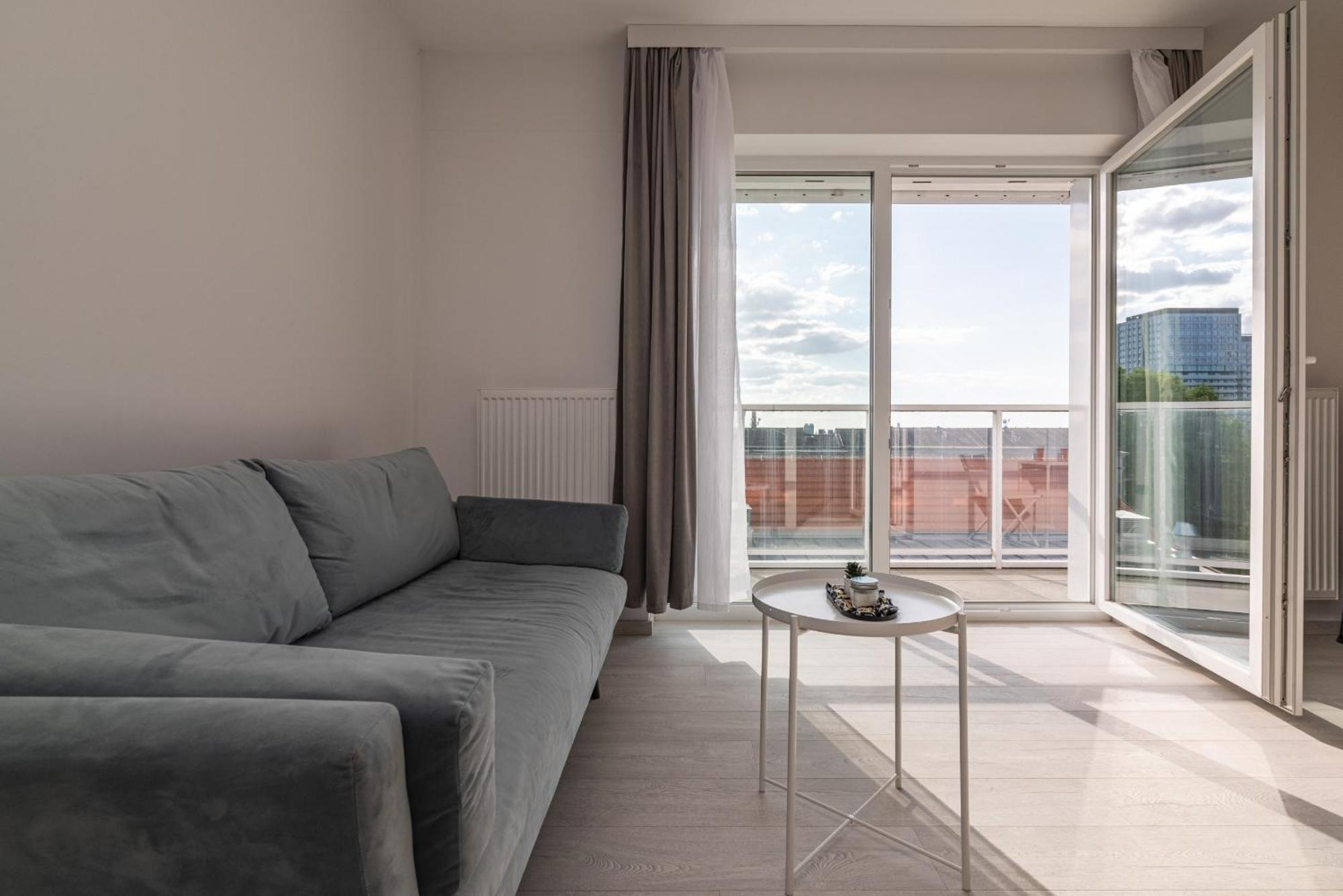 Witolda Riverside Apartments - Balcony, City View - By Rentujemy Wrocław Exterior foto