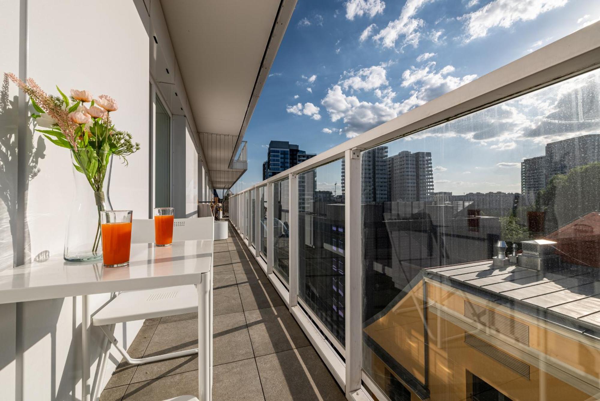Witolda Riverside Apartments - Balcony, City View - By Rentujemy Wrocław Exterior foto